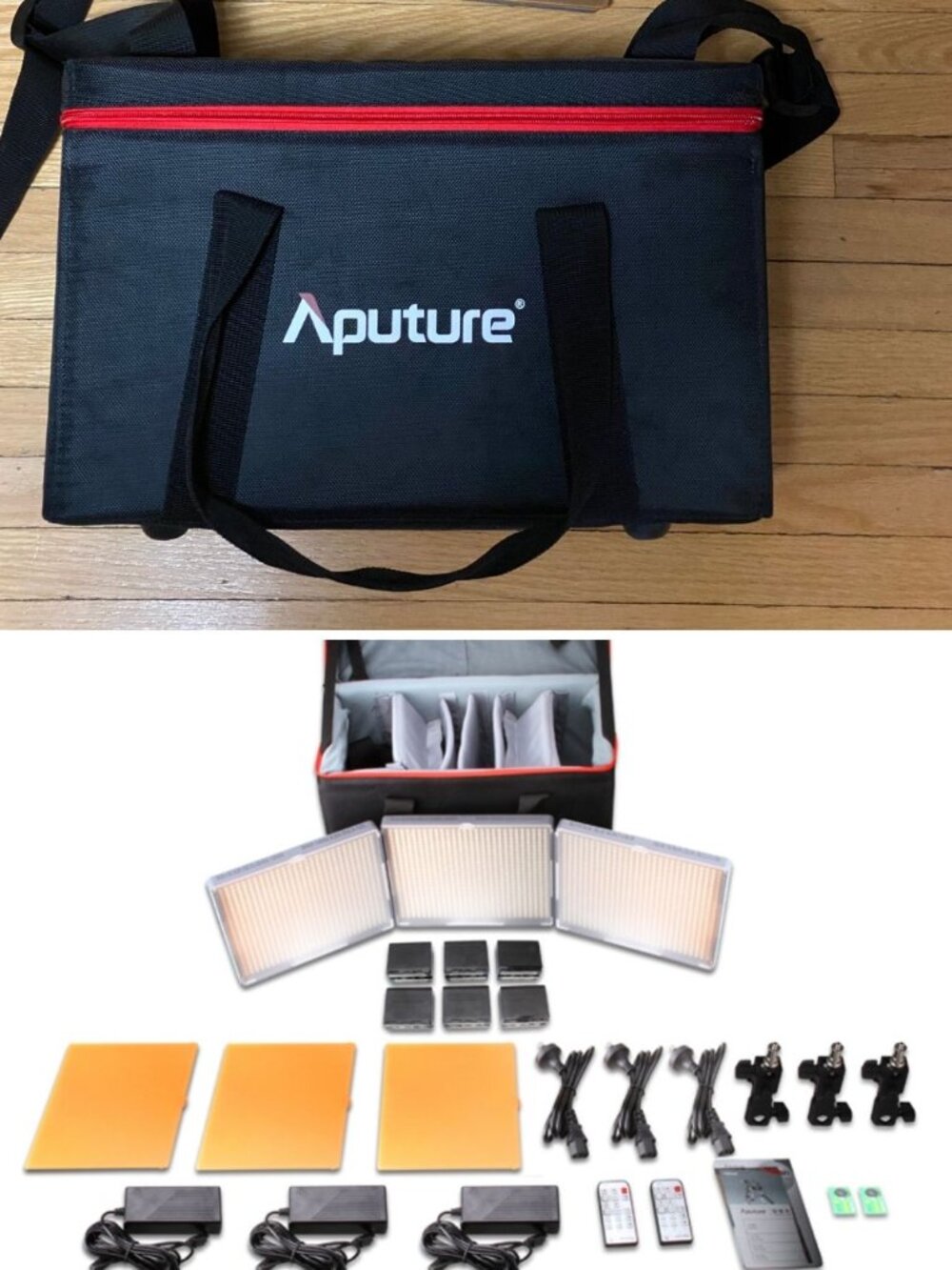 Aputure Amaran HR672 3 Light Kit